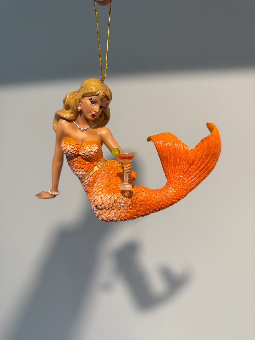 December Diamond Mermaid Ornament